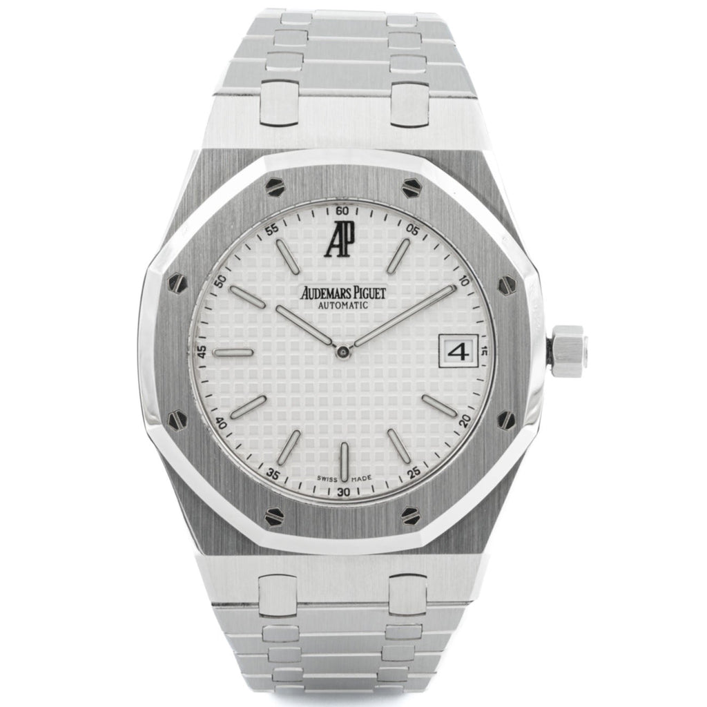 Audemars Piguet Royal Oak Jumbo White Dial Ultra Thin Steel