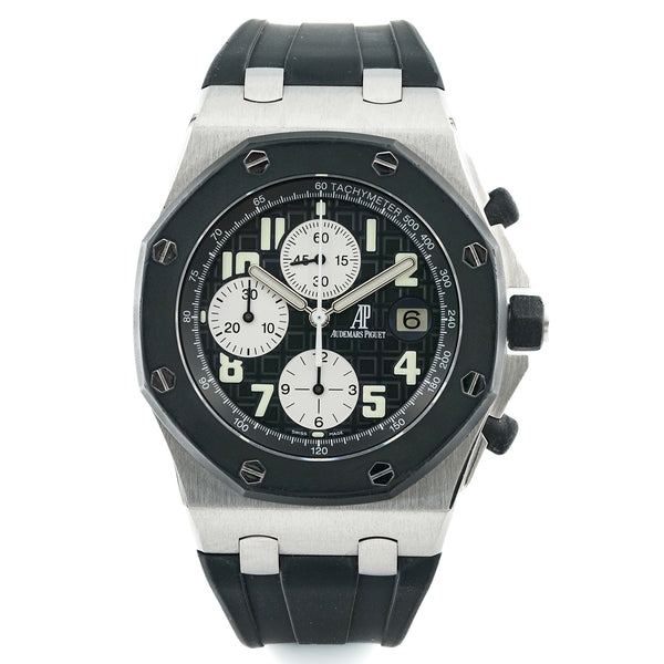 Audemars Piguet Royal Oak Offshore Chronograph Black Dial Rubber