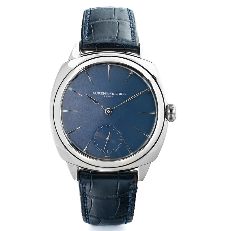 Laurent Ferrier Galet Square Micro Rotor Blue 229.01