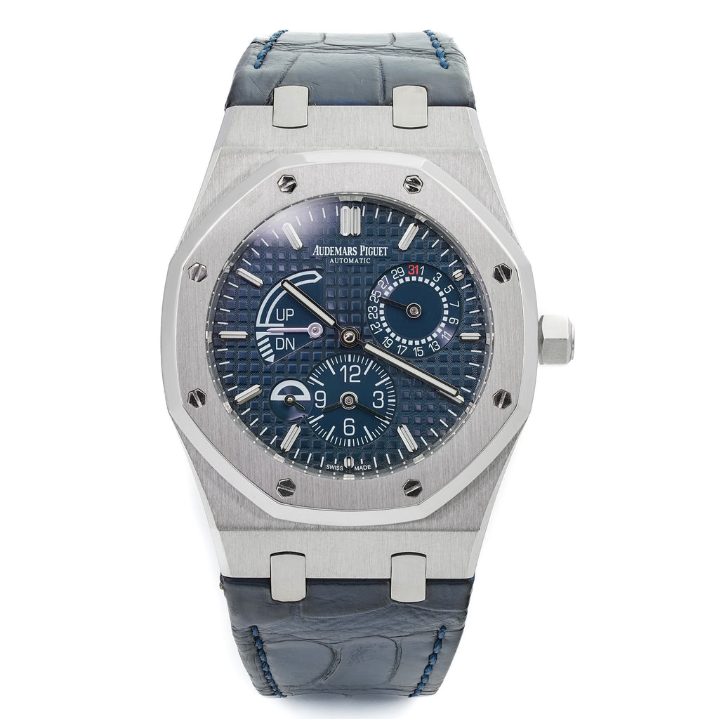 Audemars piguet royal online oak chrono blue dial