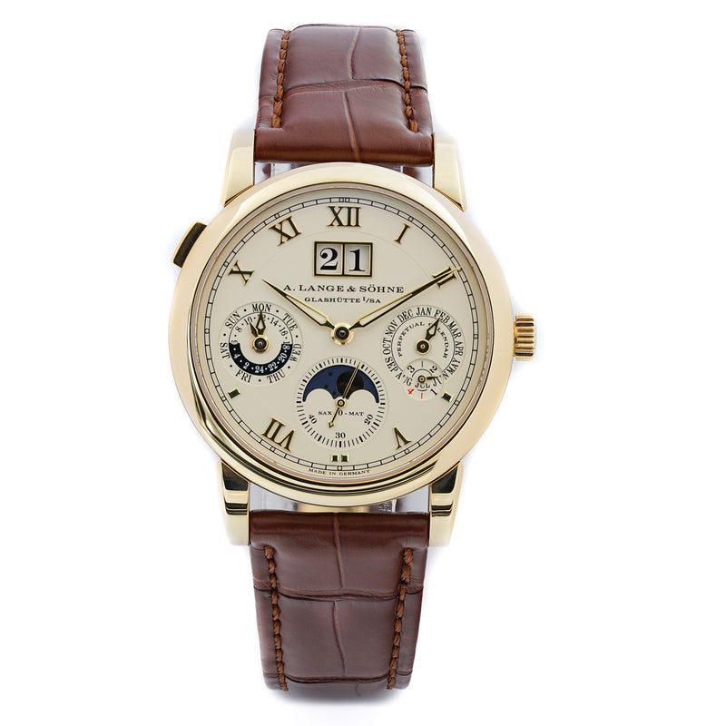 A. Lange S hne Langematik Perpetual 310.021 Yellow gold Swiss