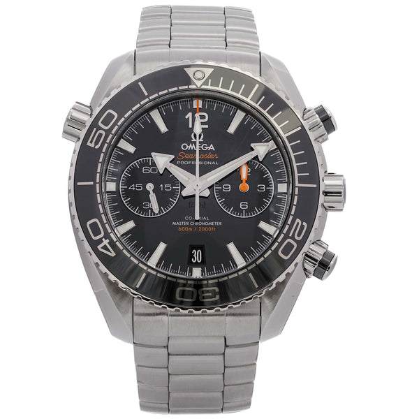 Omega Seamaster Planet Ocean Chronograph Certified Black 45.5mm 215.30.46.51.01.001