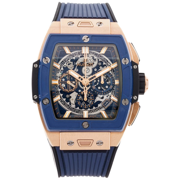 Hublot Spirit of Big Bang King Gold Blue 42 mm - 642.OL.7180.RX