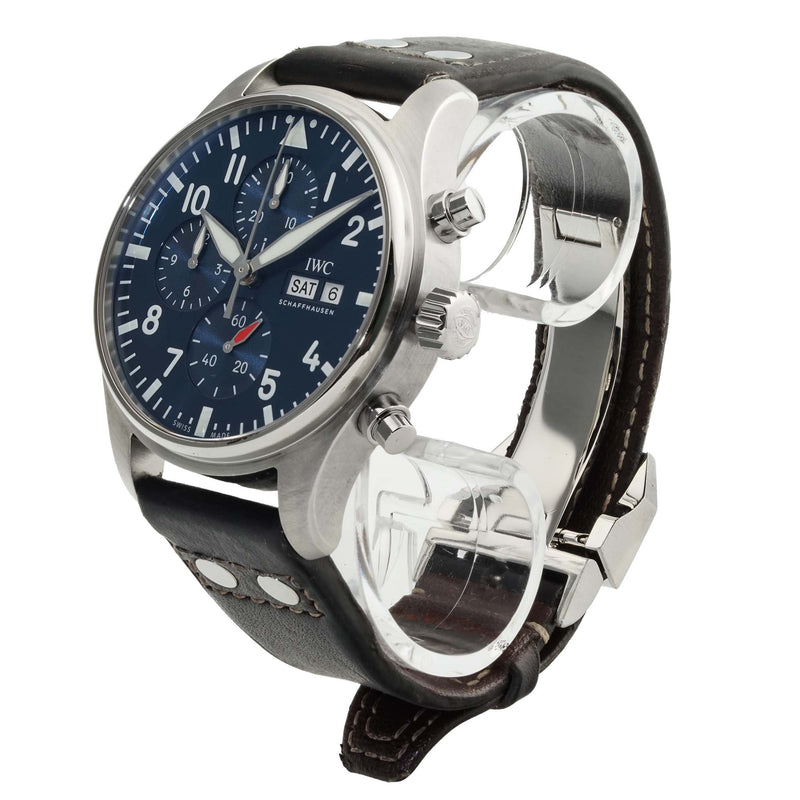 IWC PILOT CHRONOGRAPH BLUE DIAL 2022 IW378003