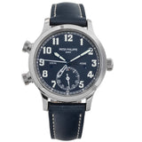 Patek Philippe Calatrava Pilot Unworn Travel Time Blue White Gold 2022 7234G 37mm