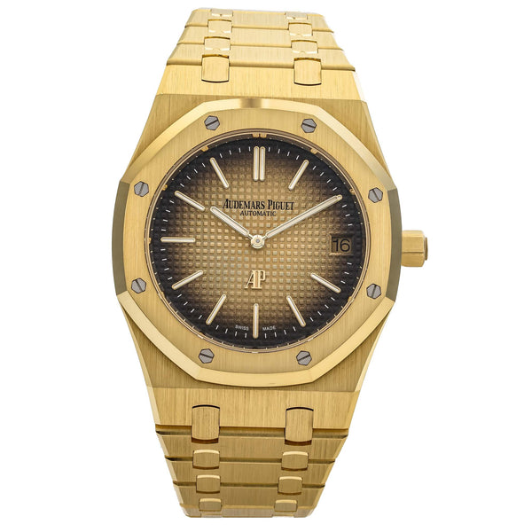 Audemars Piguet Royal Oak Jumbo Extra Thin Gold Dial Yellow Gold 39mm 16202BA