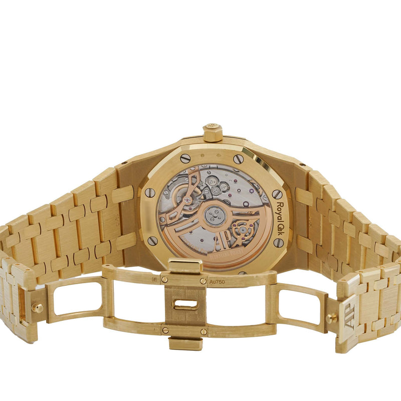 Audemars Piguet Royal Oak Jumbo Extra Thin Gold Dial Yellow Gold 39mm 16202BA