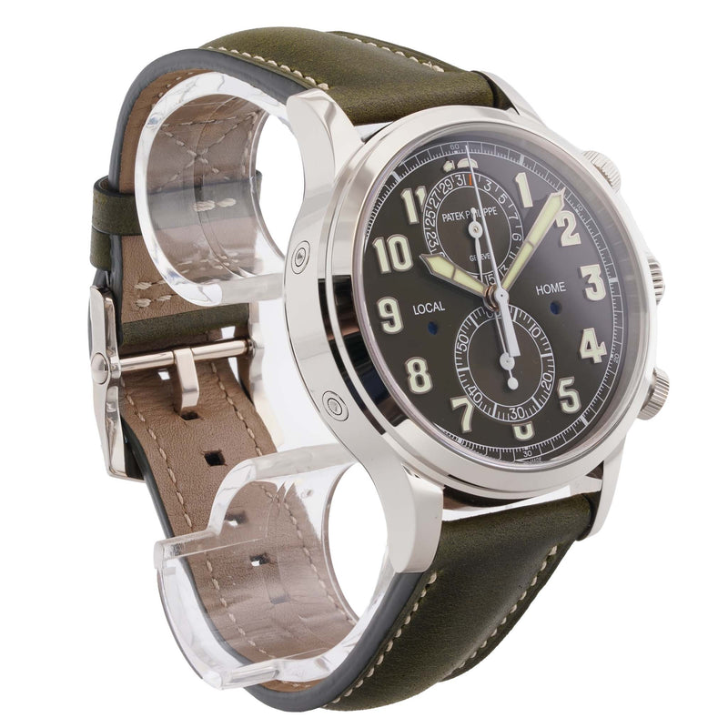 Patek Philippe Calatrava Pilot Chronograph Green 2024 5924G-010