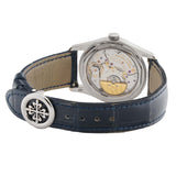 Patek Philippe Calatrava White Gold Blue Dial Rare 6000G-012