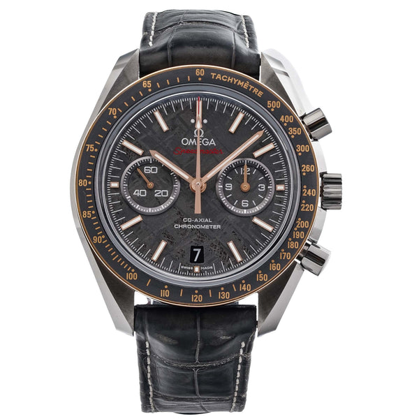 Omega Speedmaster Moonwatch Grey Side of the Moon Meteorite