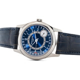 Patek Philippe Calatrava White Gold Blue Dial Rare 6000G-012