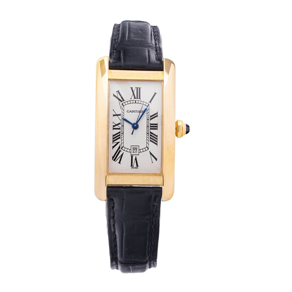 Cartier Tank Américaine W2603556 18K Yellow Gold