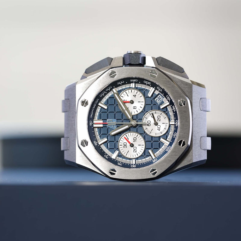 Audemars Piguet Royal Oak Offshore Chronograph Like New Chronograph Titanium 26420TI 43mm