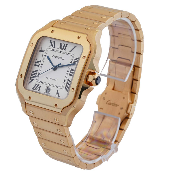 Cartier Santos De Cartier Rose Gold Large WGSA0018