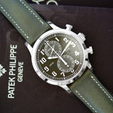 Patek Philippe Calatrava Pilot Chronograph Green 2024 5924G-010