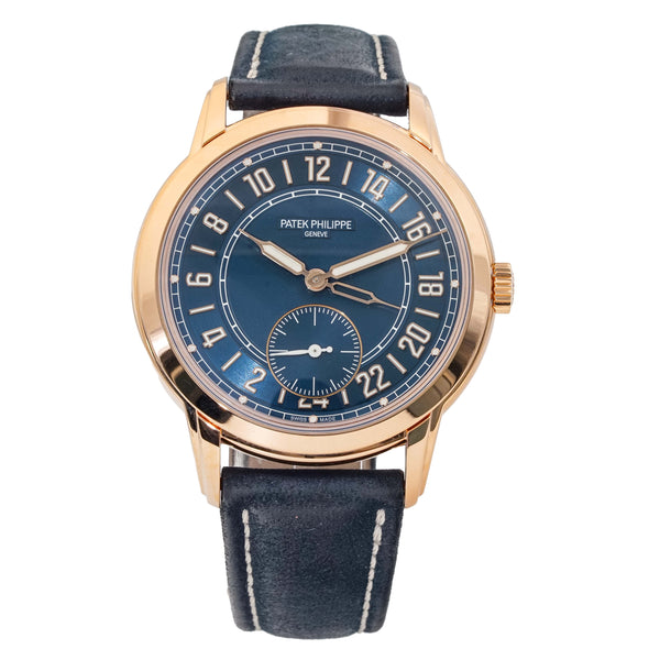 Patek Philippe Calatrava Travel Time 5224R Blue