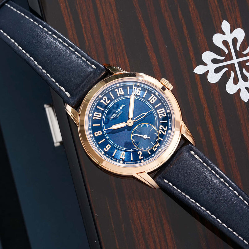 Patek Philippe Calatrava Travel Time 5224R Blue