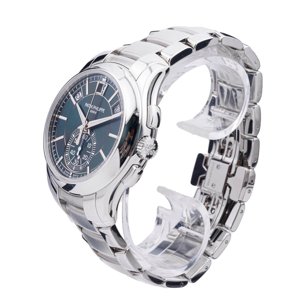 Patek Philippe Annual Calendar Chronograph 42mm Green Steel 5905-1A-001