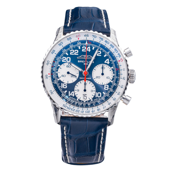 Breitling Navitimer B02 41mm Cosmonaute Scott Carpenter Centenary LB0240211C1P1 Platinum
