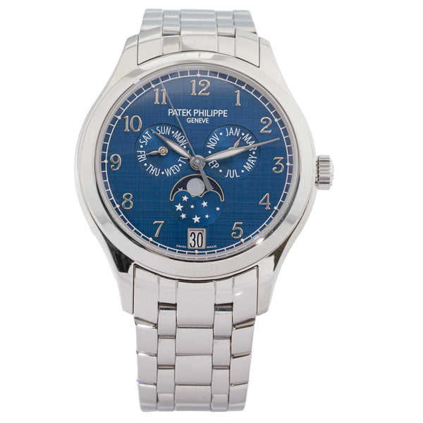 Patek Philippe Annual Calendar Moon Phase Blue 4947/1A-001 Steel