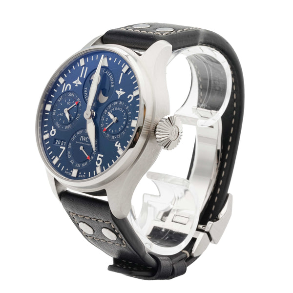 IWC Big Pilot Perpetual Calendar Blue IW503605