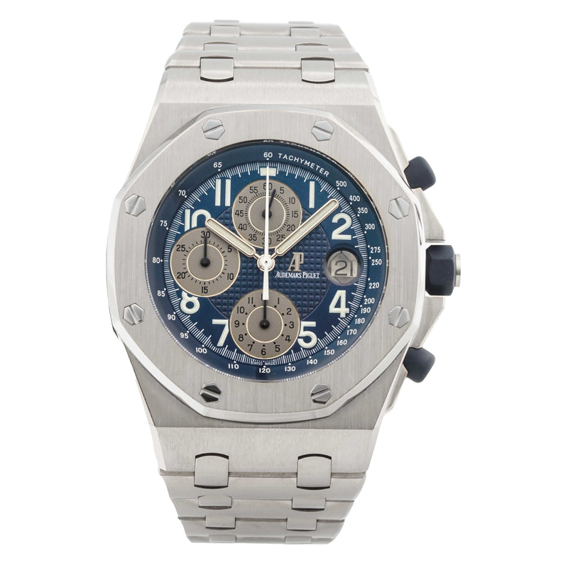 Audemars Piguet Royal Oak Offshore Chronograph Titanium Blue Dial