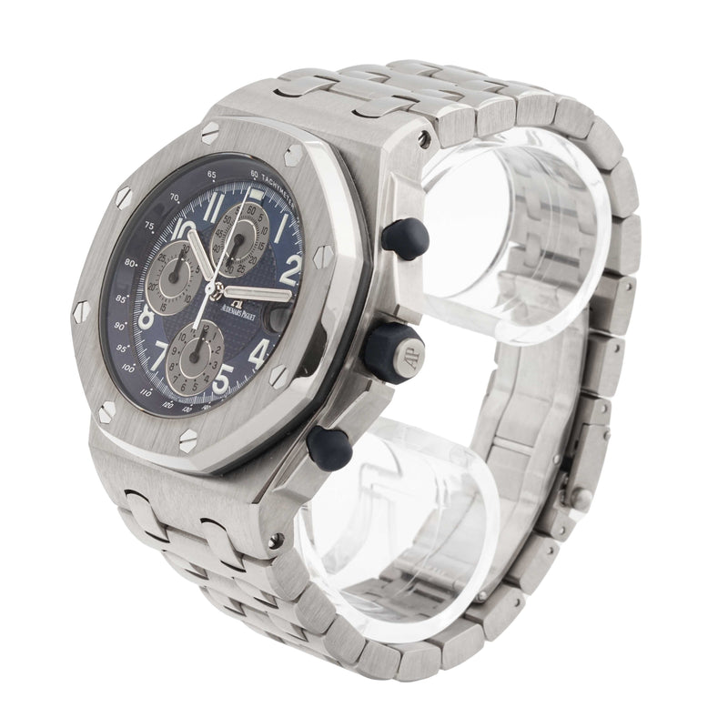 Audemars Piguet Royal Oak Offshore Chronograph Titanium Blue Dial