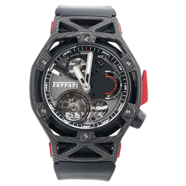 Hublot Techframe Ferrari Tourbillon Chronograph Carbon Limited Edition