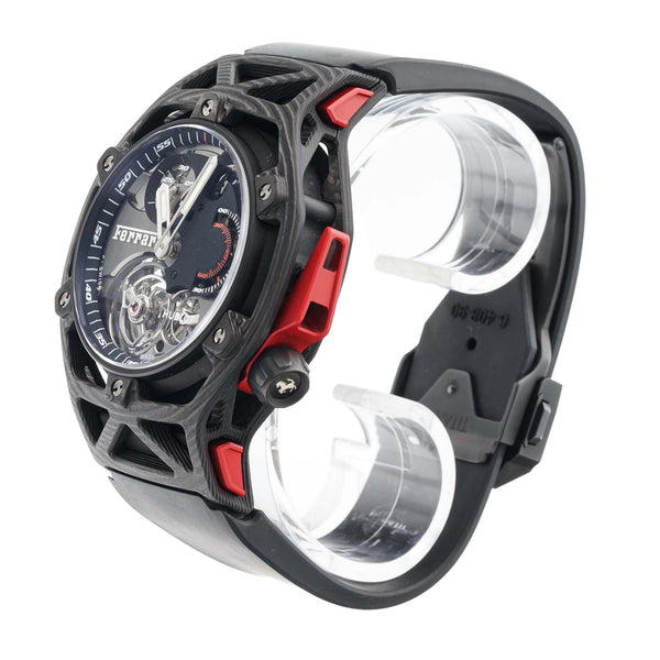 Hublot Techframe Ferrari Tourbillon Chronograph Carbon Limited Edition