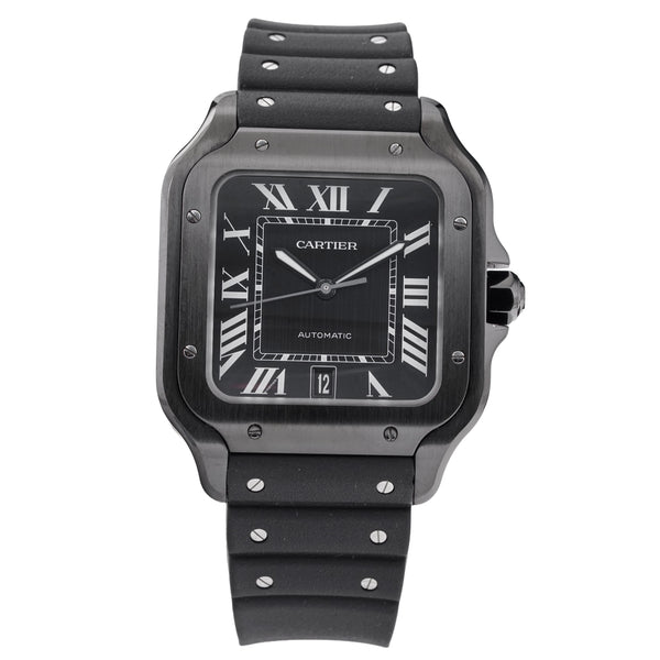 Cartier Santos De Cartier Black ADLC