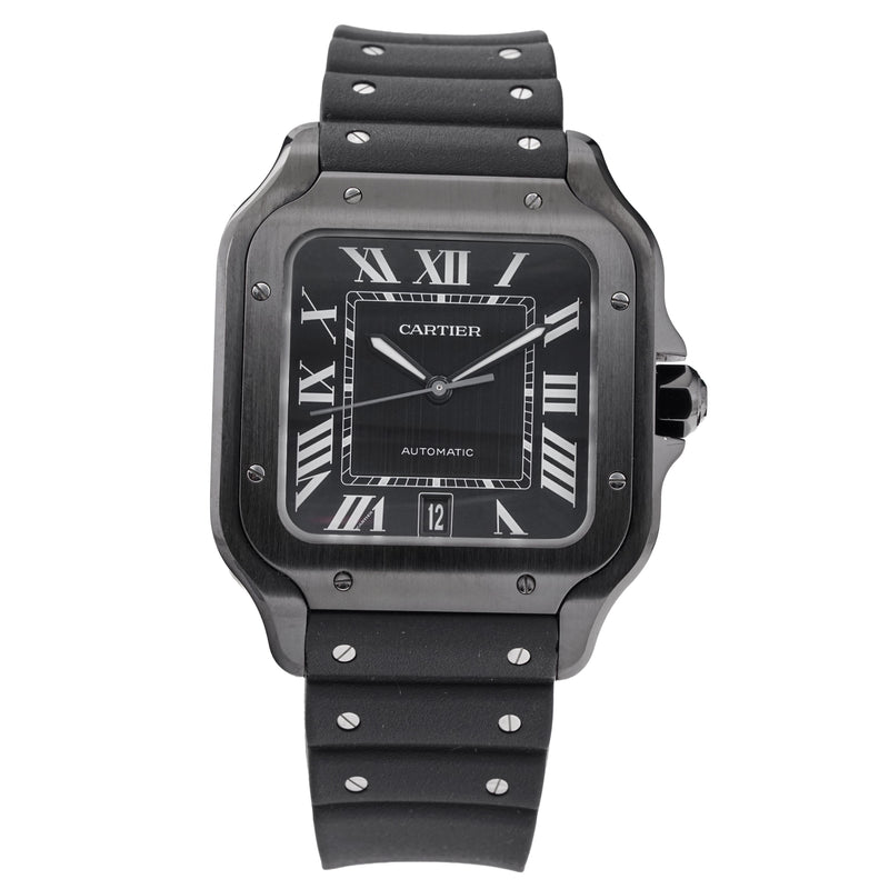 Cartier Santos De Cartier Black ADLC