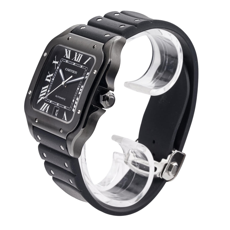 Cartier Santos De Cartier Black ADLC
