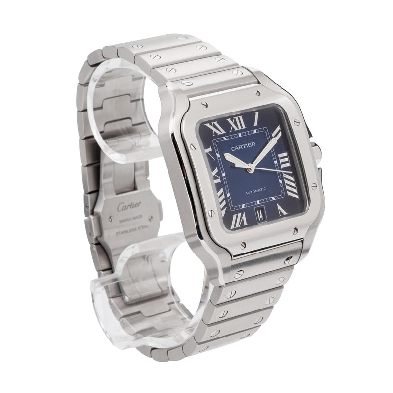 Cartier Santos de Cartier Blue WSSA0030