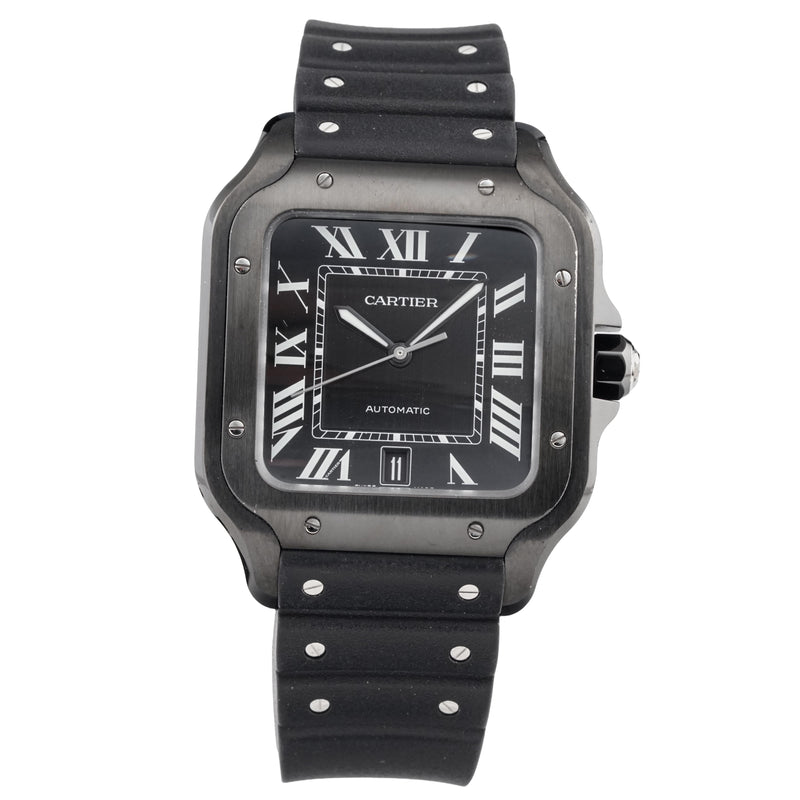 Cartier Santos De Cartier Black ADLC WSSA0039