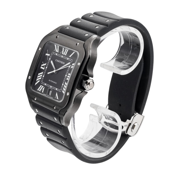 Cartier Santos De Cartier Black ADLC WSSA0039