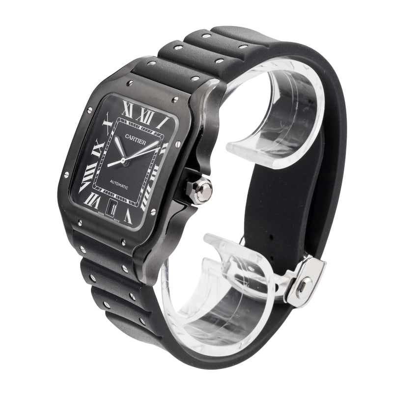 Cartier Santos De Cartier Black ADLC WSSA0039