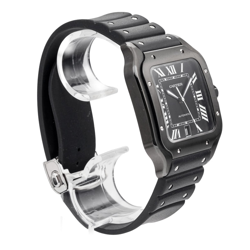 Cartier Santos De Cartier Black ADLC WSSA0039