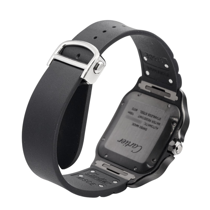 Cartier Santos De Cartier Black ADLC WSSA0039
