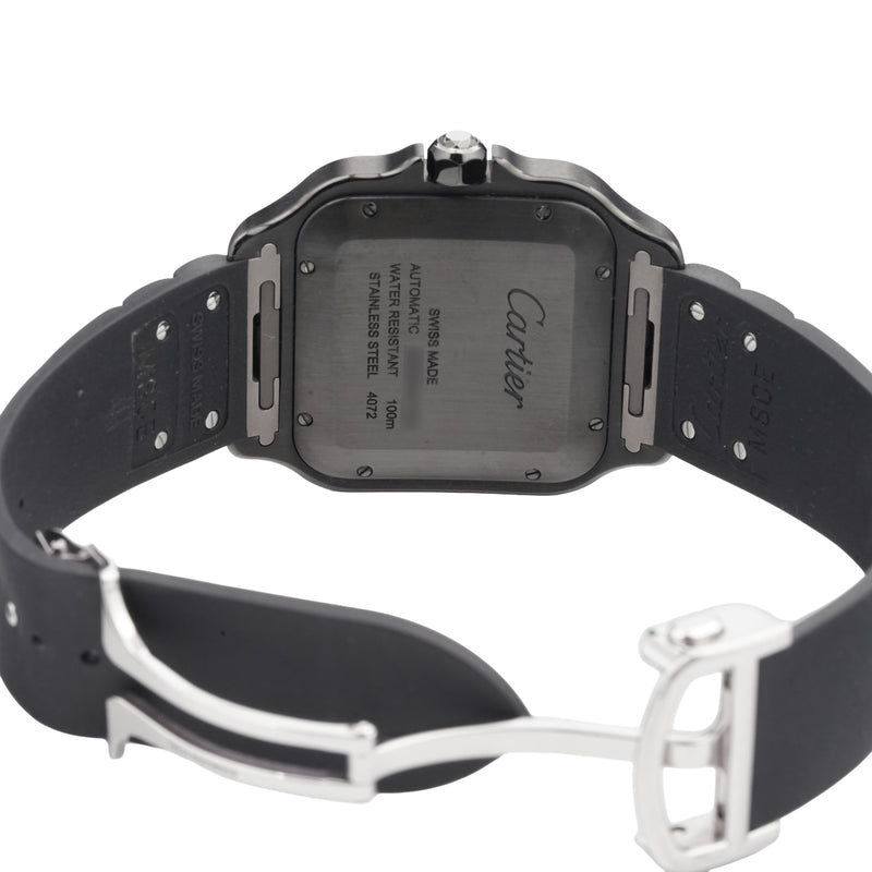 Cartier Santos De Cartier Black ADLC WSSA0039