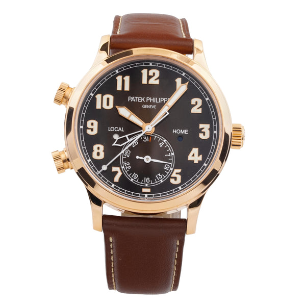 Patek Philippe Calatrava Pilot Travel Time 42mm 5524R-001