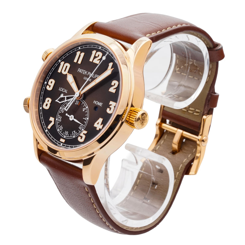 Patek Philippe Calatrava Pilot Travel Time 42mm 5524R-001