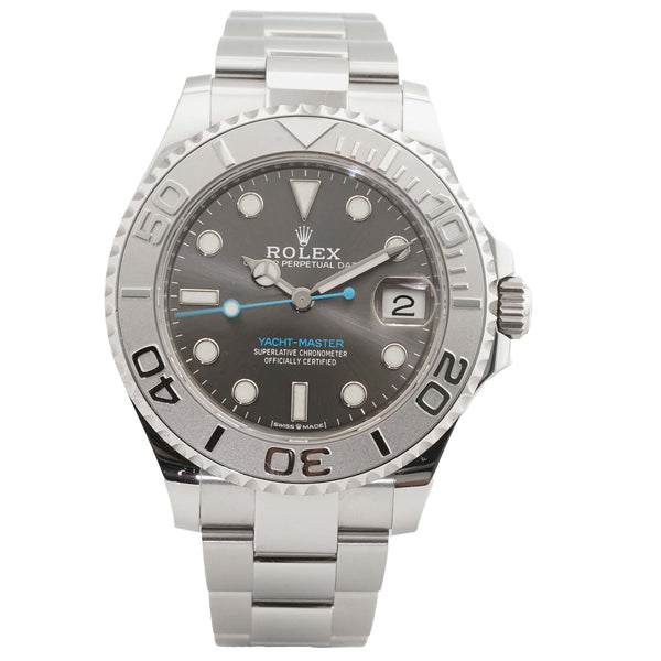 Rolex Yacht-Master 37 Rhodium Slate Grey 268622