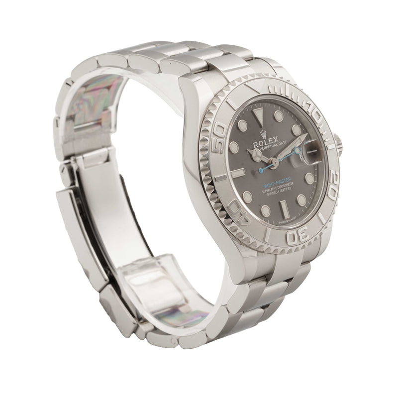 Rolex Yacht-Master 37 Rhodium Slate Grey 268622