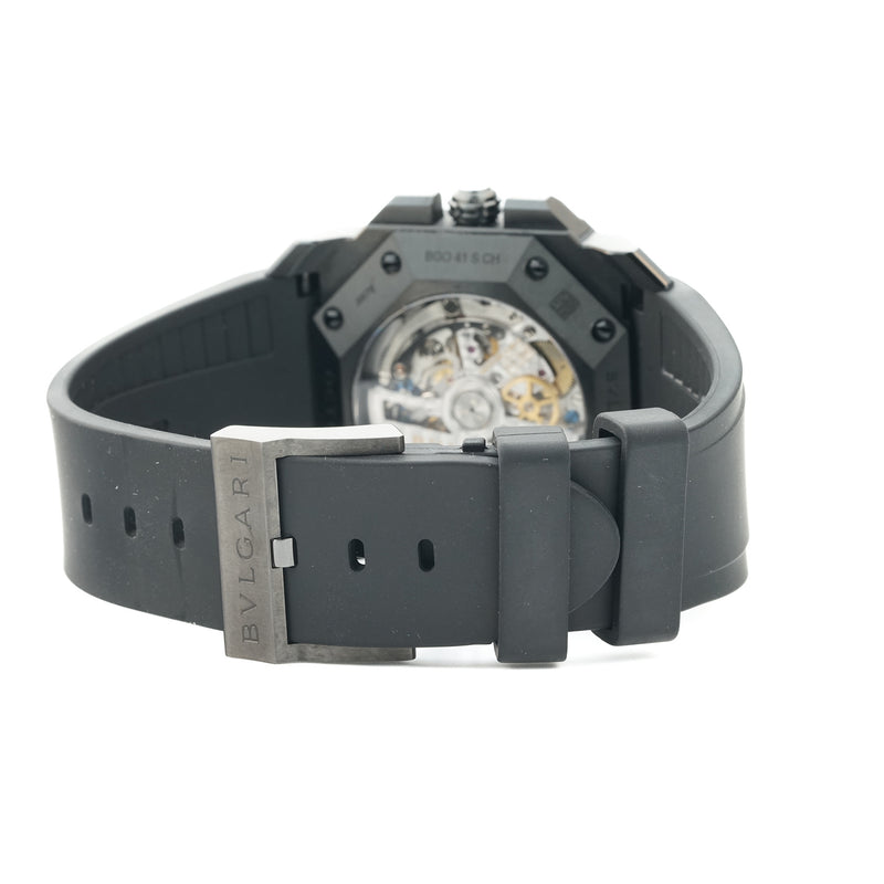 Bulgari Octo LOriginale Chronograph All Black Watch 103027