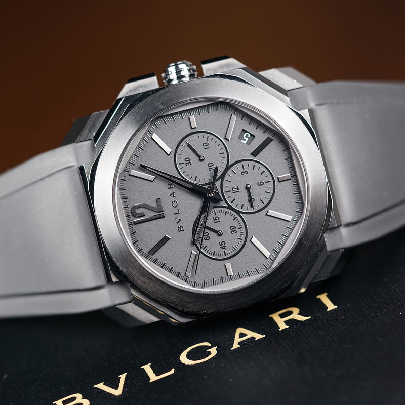 Bulgari Octo LOriginale Chronograph All Black Watch 103027