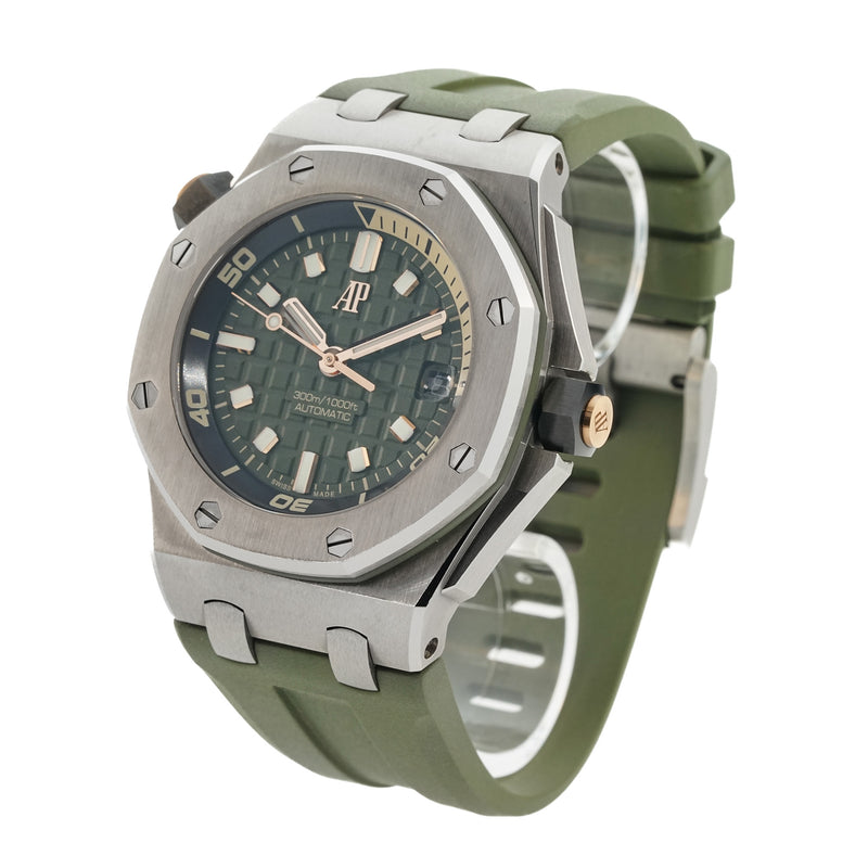 Audemars Piguet Royal Oak Offshore Green Diver 2023 15720ST