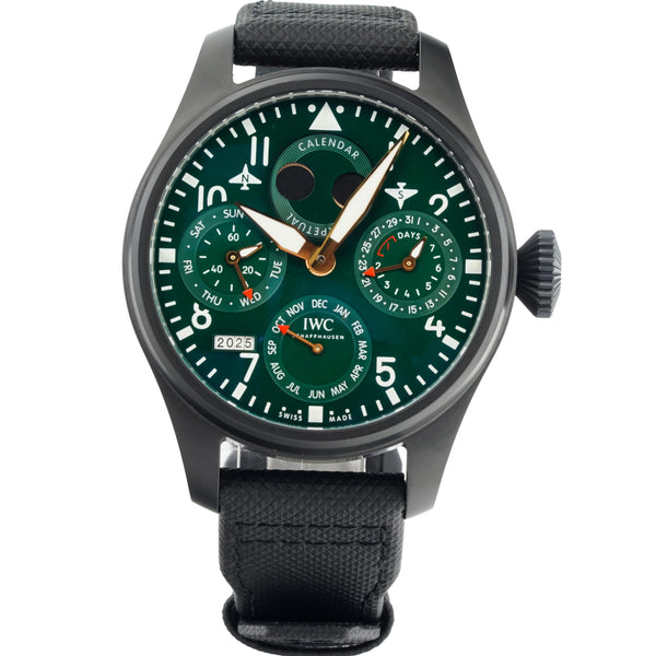 IWC Big Pilot Perpetual Calendar Ceramic Edition Racing Green IW503005