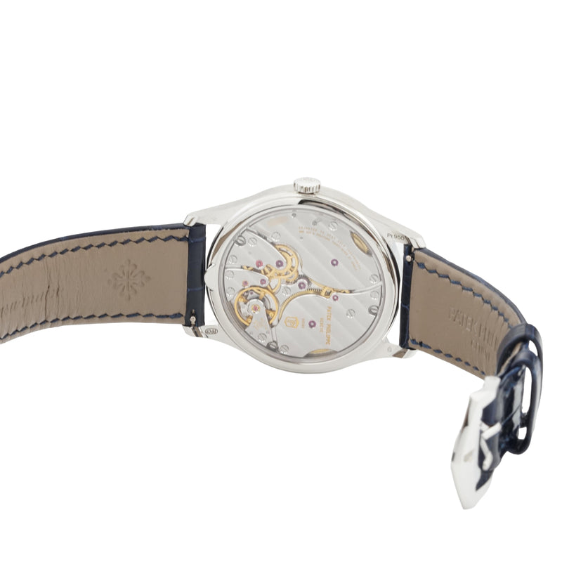Patek Philippe Calatrava Platinum Salmon 38mm 6196P