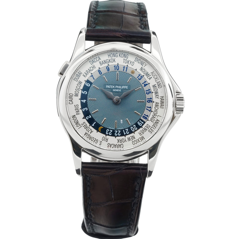 Patek Philippe World Time 5110P World Time Platinum 5110P 37 mm