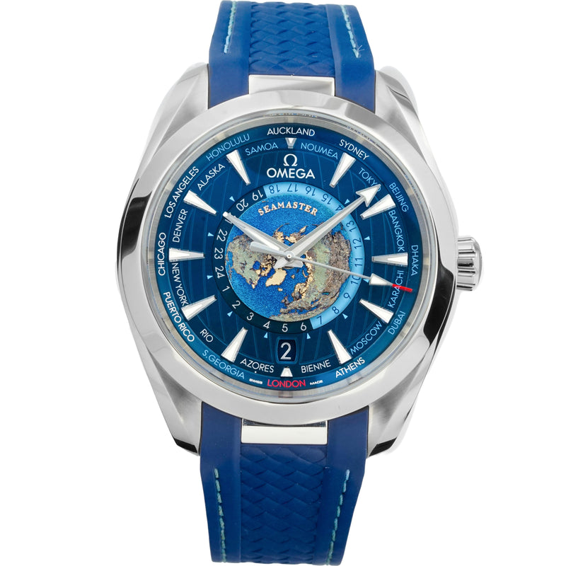 Omega Seamaster Aqua Terra Worldtimer 43mm